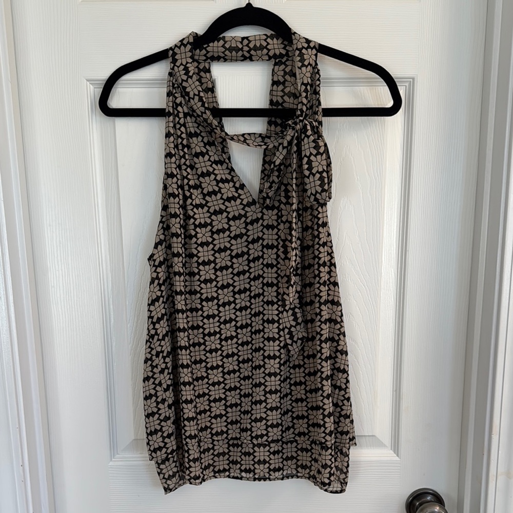 Banana Republic Floral Sleeveless Blouse